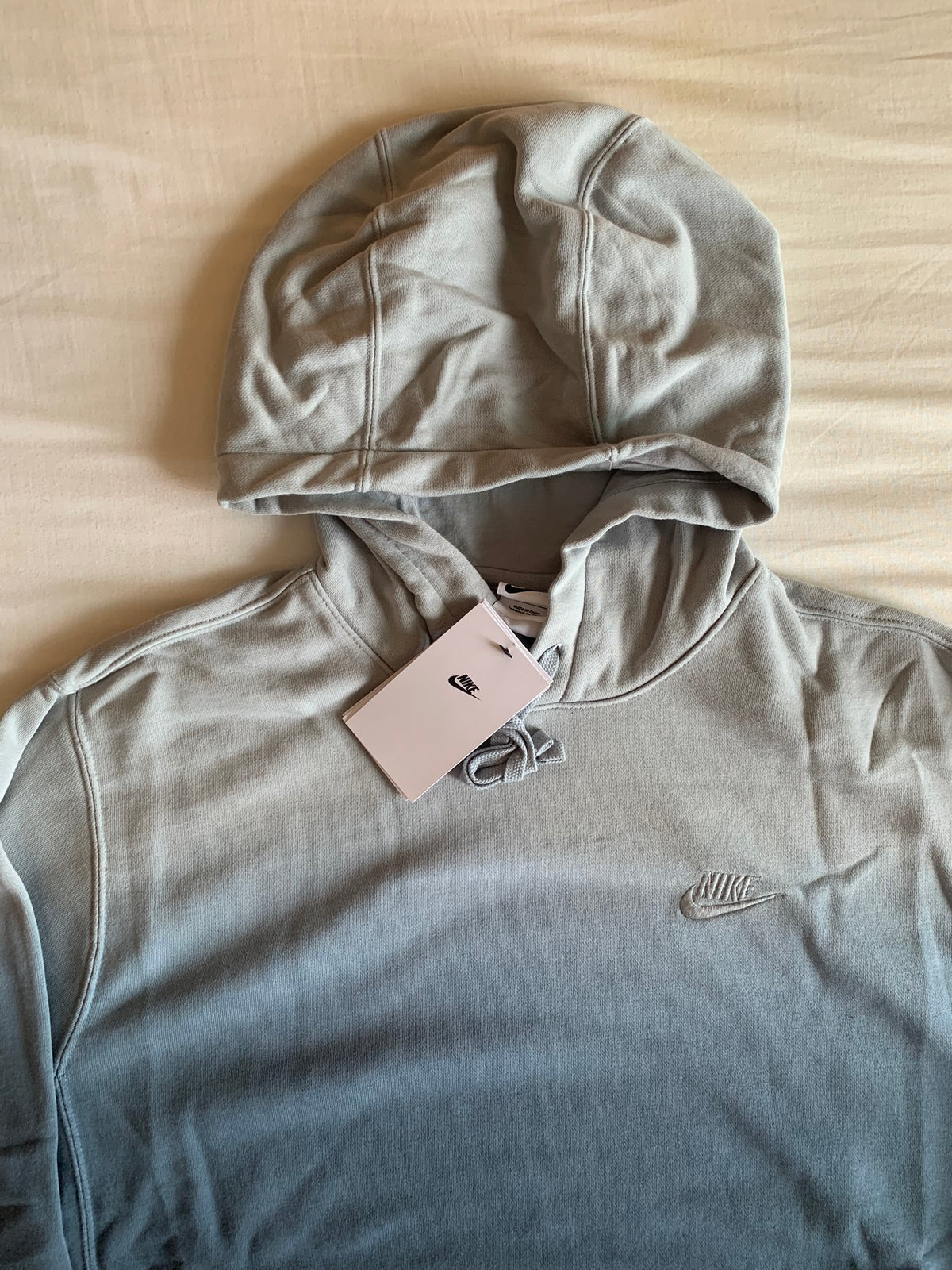 Sudadera Nike Capucha Tie Dye Gris