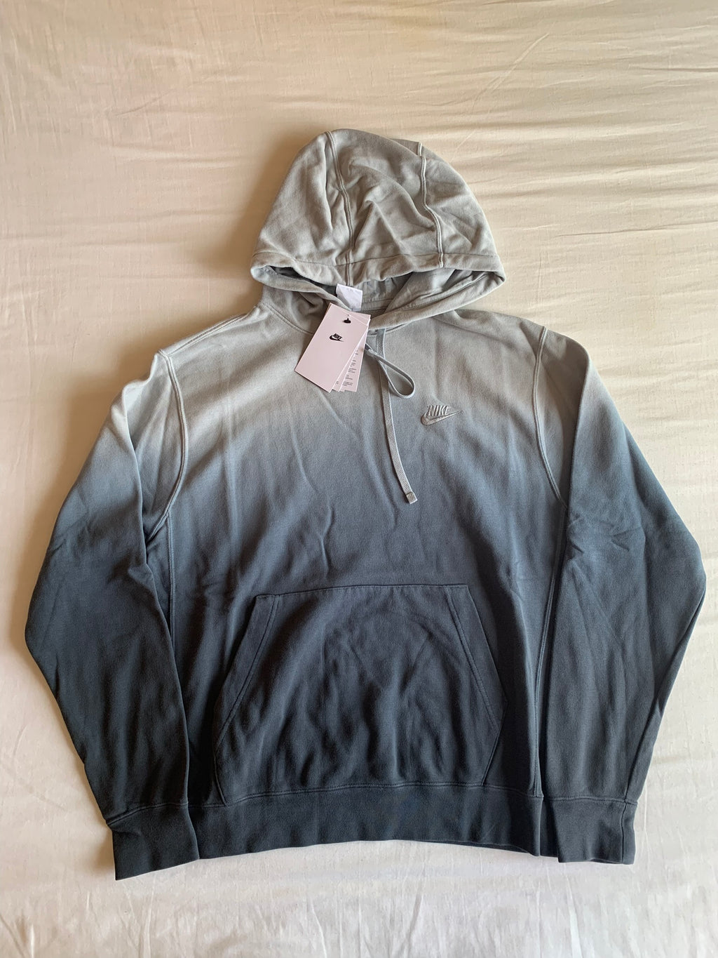 Sudadera Nike Capucha Tie Dye Gris