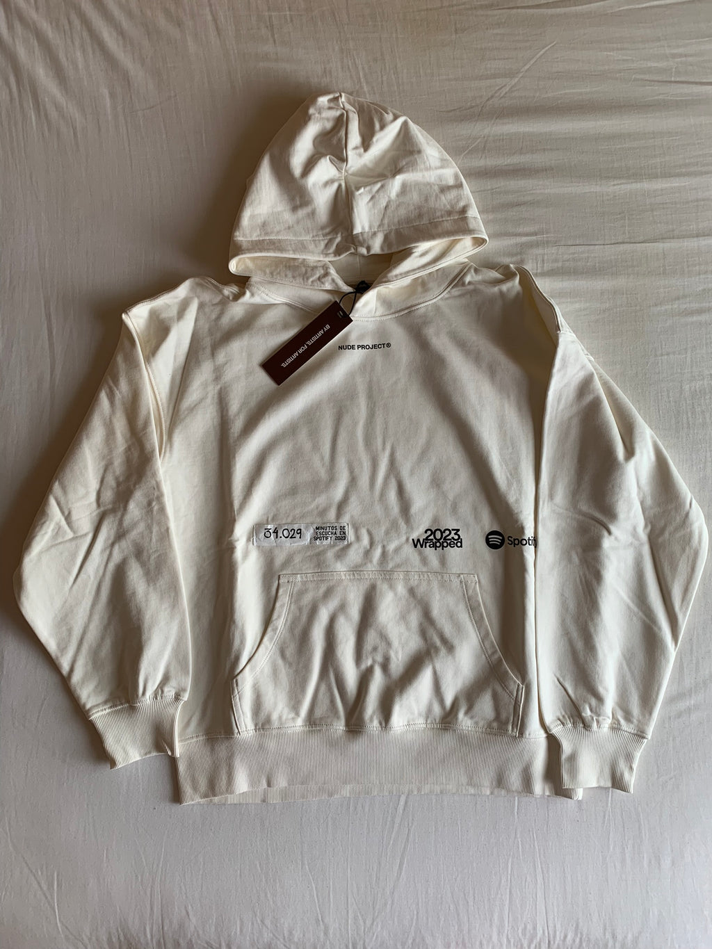 Sudadera Nude Project x Spotify Wrapped Crudo