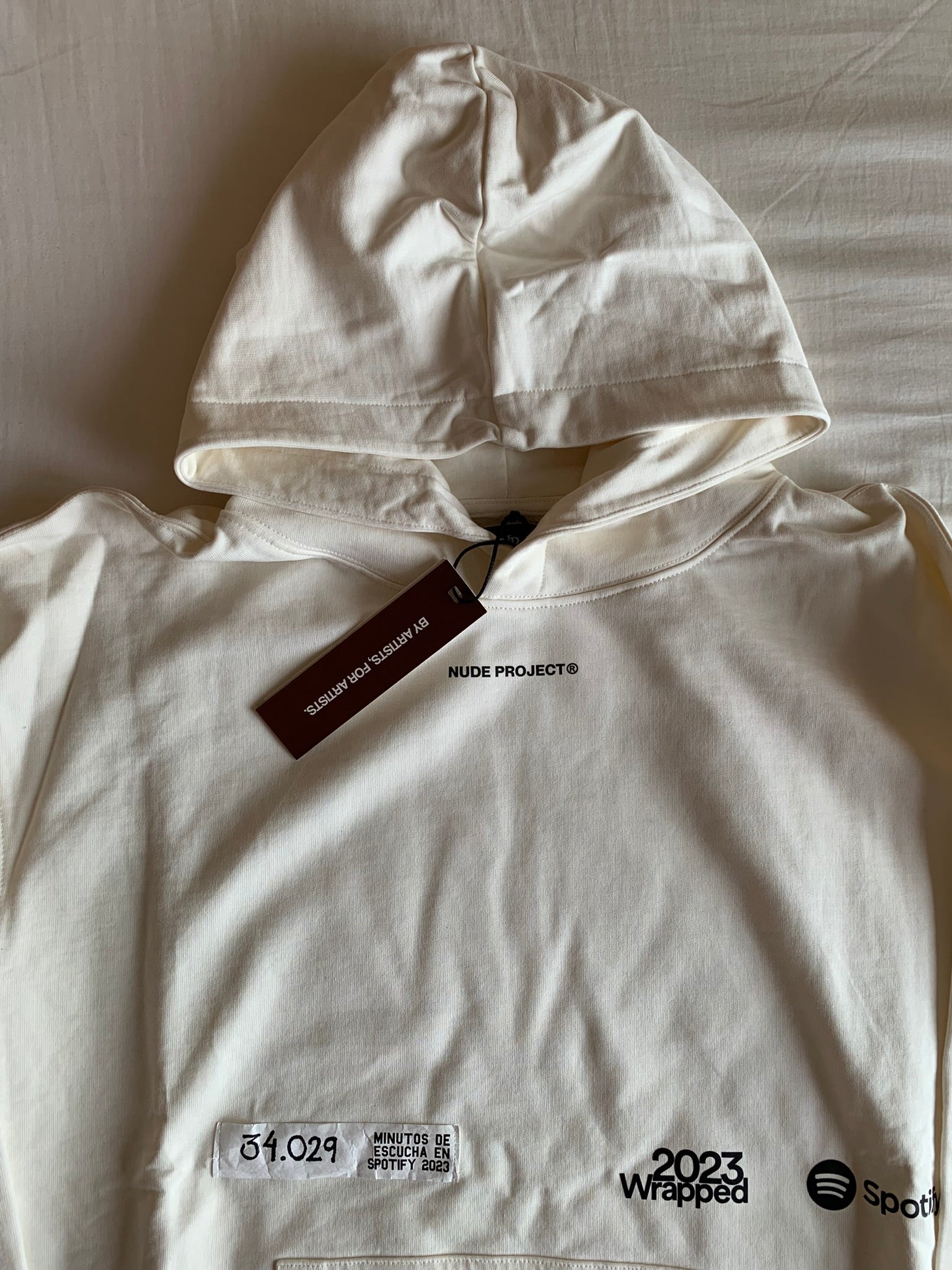 Sudadera Nude Project x Spotify Wrapped Crudo