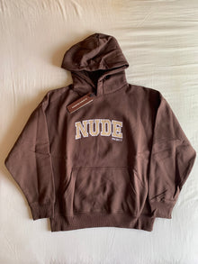 Sudadera Capucha Nude Project Varsity Chocolate