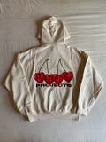 Sudadera Capucha Nude Project Cherry Crudo