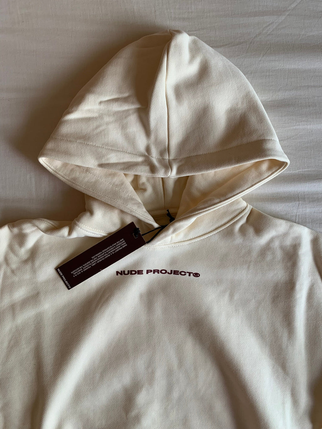 Sudadera Capucha Nude Project Cherry talla S