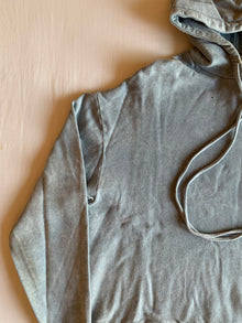 Sudadera Capucha Collusion Gris Oversize