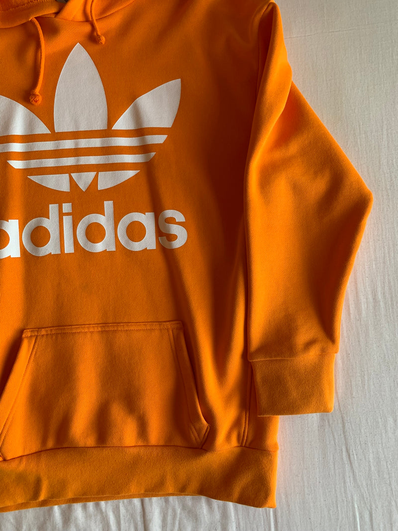 Sudadera Capucha Trefoil "Naranja"