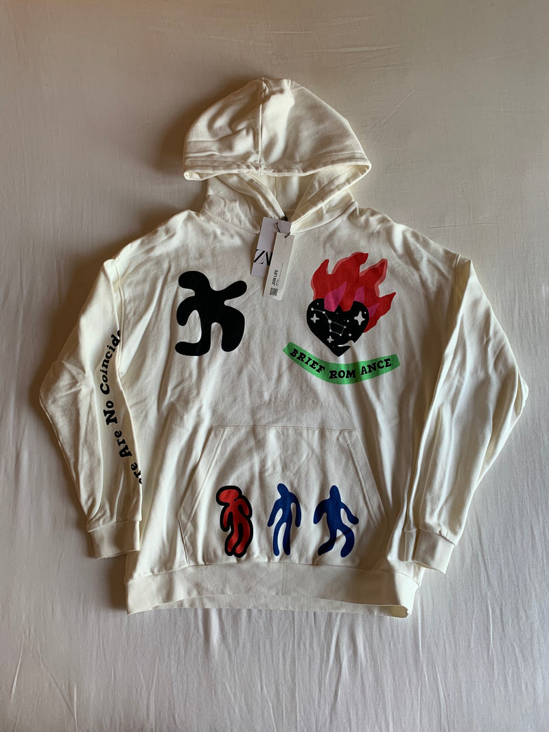 Sudadera Capucha Abstract Artist "Crudo"