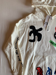 Sudadera Capucha Zara Abstract Artist Crudo