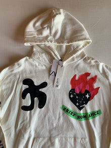 Sudadera Capucha Zara Abstract Artist Crudo