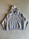 Sudadera Capucha Zara Gris Jaspeado