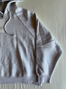 Sudadera Capucha Zara Gris Jaspeado