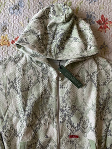 Sudadera Scuffers Cremallera Serpiente Verde