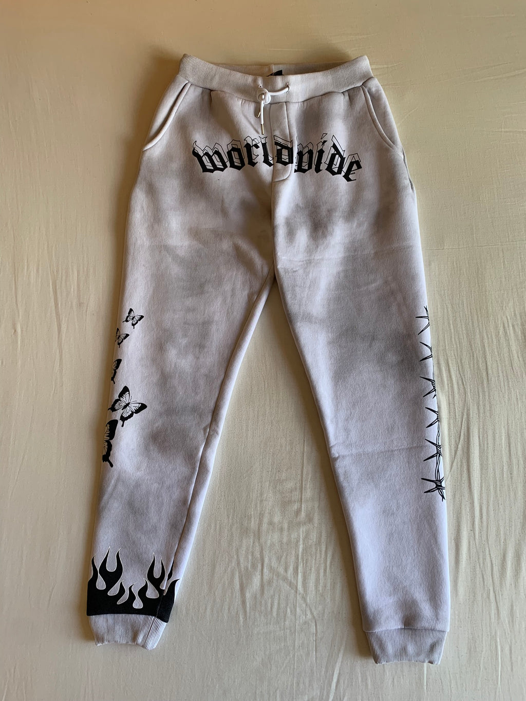 Chándal Drip Estampado "Negro y Rosa"