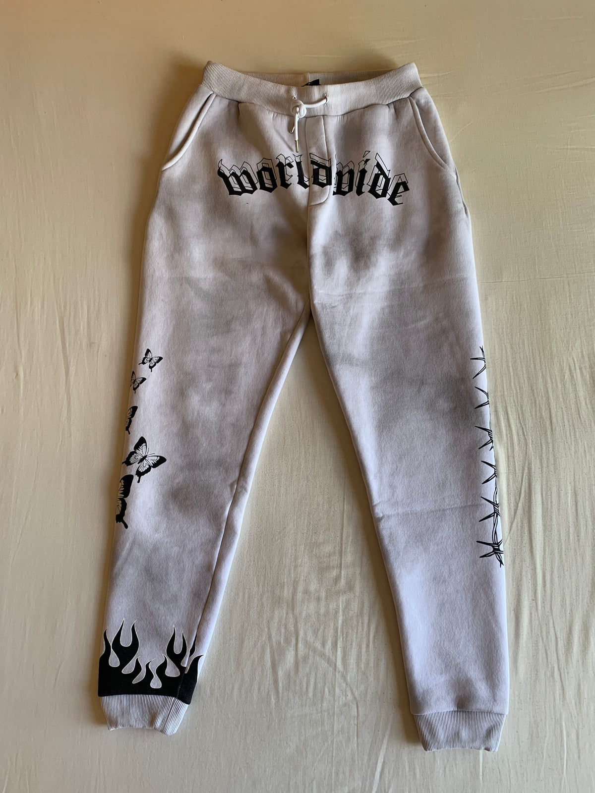 Chándal Drip Estampado "Negro y Rosa"
