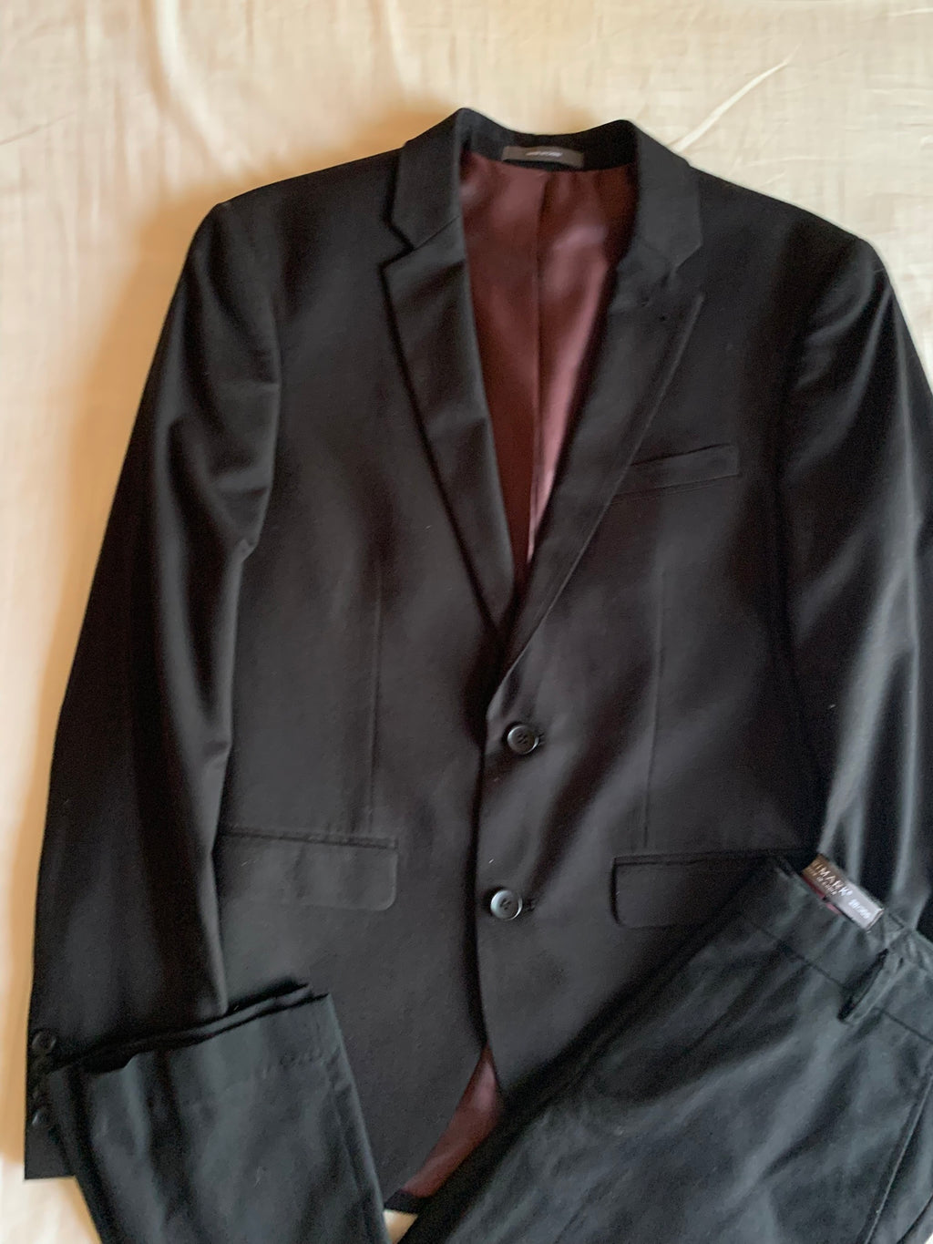 Traje Primark Negro Skinny Fit