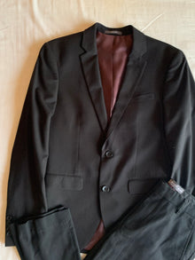 Traje Primark Negro Skinny Fit